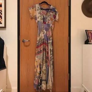 Johnny Was Silk Maxi Dress